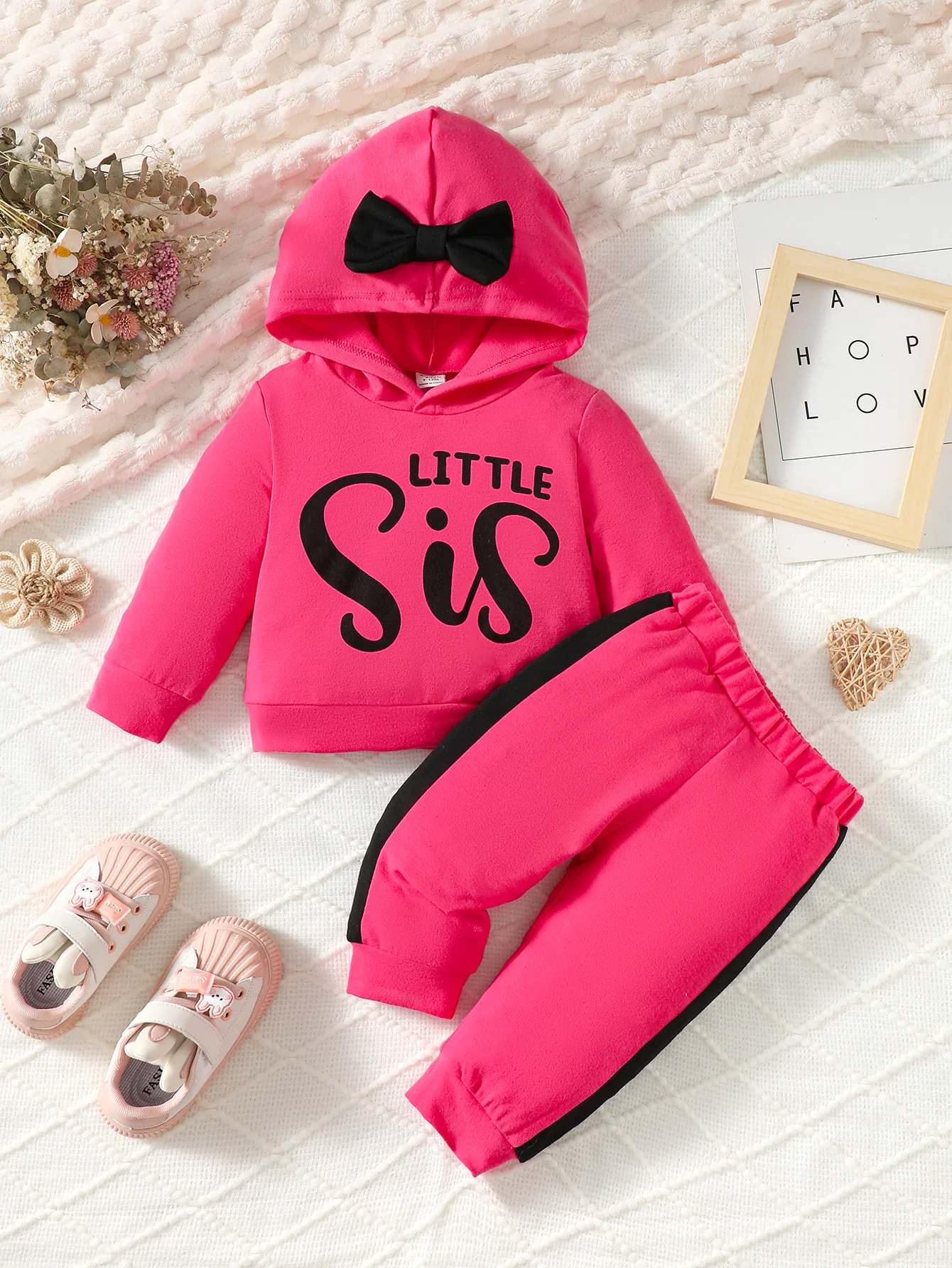 Autumn And Winter Fashion European Style Barbie Pink Baby Girl Suit